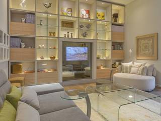 Living con equipamiento de Vanguardia, VIP EQUIPAMIENTOS VIP EQUIPAMIENTOS Minimalist living room