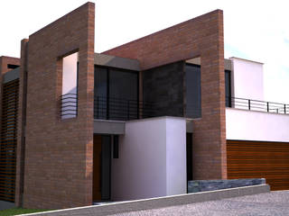 Casa Campestre en Potrerito , Velasco Arquitectura Velasco Arquitectura Single family home Bricks