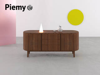 Penelope |Madia |Sideboard, Piemy Piemy Mediterranean style living room Wood Wood effect