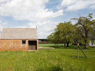 Badehaus, Markus Gentner Architekten Markus Gentner Architekten Landelijke tuinen