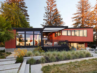 Stanford Mid-Century Modern Remodel Addition, Klopf Architecture Klopf Architecture منزل عائلي صغير