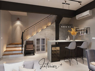 Lucent Residence, Interior+ Design Interior+ Design Stairs