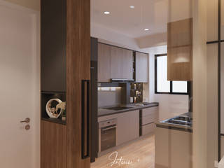 United Point Residence, Interior+ Design Interior+ Design Modern style kitchen