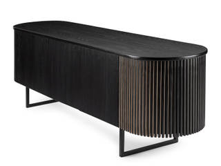 Reed Media unit, Saks Corner cc Saks Corner cc Salas multimedia de estilo moderno Madera Acabado en madera