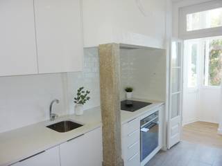 Projecto de Renovação interiores e decoração cozinha, LOFT . DESIGN HOME STAGING LOFT . DESIGN HOME STAGING Baños de estilo moderno