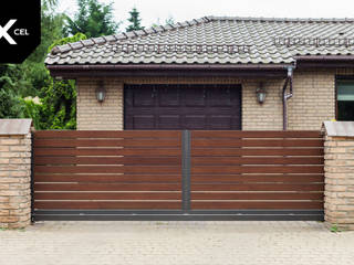 Magic Garden. Drewnopodobne ogrodzenie aluminiowe, XCEL Fence XCEL Fence Halaman depan