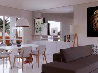Reforma de Interiores - Minimalista e Moderno, SCK Arquitetos SCK Arquitetos Salle à manger minimaliste