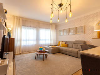 APARTAMENTO MARIALVA | SEIXAL, SOH Inspired Spaces SOH Inspired Spaces Living room