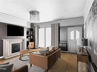Contemporary Living Room , BAYO Design Interior Design Studio BAYO Design Interior Design Studio Eclectic style living room