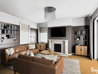 Contemporary Living Room , BAYO Design Interior Design Studio BAYO Design Interior Design Studio Eclectic style living room