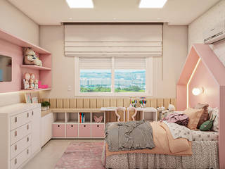 Dormitório Infantil , Cláudia Legonde Cláudia Legonde Girls Bedroom