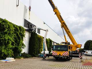 August 2021 | Fassadensanierung in Spenge, Dachdeckermeisterbetrieb Dirk Lange Dachdeckermeisterbetrieb Dirk Lange Gewerbeflächen