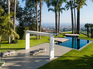 Ultrashield® by Déco is the prestigious solution chosen for the refined outdoor of Villa Ester in Catania, ItalyUltrashield® by Déco composite wood is confirmed as the solution that architects choose to redevelop and enhance the outdoor spaces of prestig, Déco Déco Gartenpool Holzwerkstoff