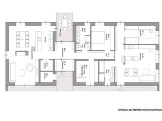 Einfamilien- und Mehrgenerationenhaus K , steppe architekten steppe architekten Landhäuser