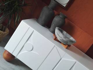 Tv Ünitesi Yenileme & Kendinden Vernikli Boya Nasıl Uygulanır? , dekorbeti / Betül Özbir dekorbeti / Betül Özbir Modern Oturma Odası Ahşap Ahşap rengi