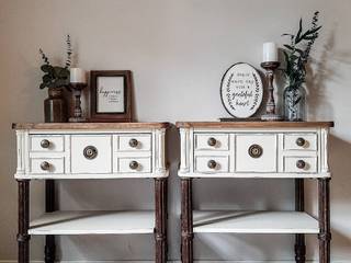 Mobilya Yenileme | Komidin Nasıl Boyanır? Eskitme Teknikleri Uygulama , dekorbeti / Betül Özbir dekorbeti / Betül Özbir Rustik Yatak Odası