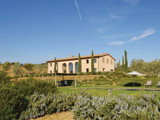 Villa privee Toscane, Studio Catoir Studio Catoir Maisons méditerranéennes