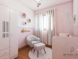 Quarto Helena, Beatriz Diniz Interiores Beatriz Diniz Interiores Baby room MDF