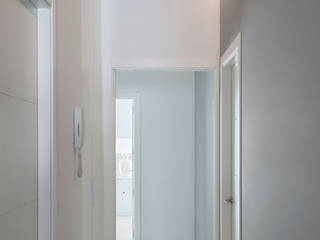 reforma casa-despacho en el centro, conesafranch arquitectos conesafranch arquitectos Minimalist corridor, hallway & stairs