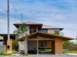 駒新町の家, 神谷建築スタジオ 神谷建築スタジオ 現代房屋設計點子、靈感 & 圖片