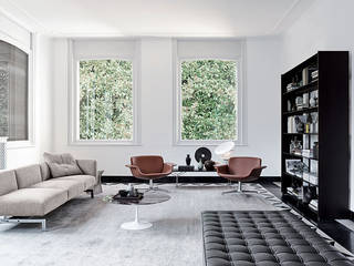 KN Collection by Knoll, la collection de Piero Lissoni, Création Contemporaine Création Contemporaine Вітальня