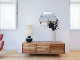 Aparador LOFT . DESIGN HOME STAGING Salas de estar minimalistas Acessórios e Decoração
