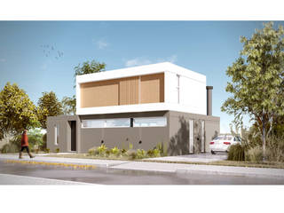 Casa FS, SINERGIA Architectural Design SINERGIA Architectural Design Modern houses