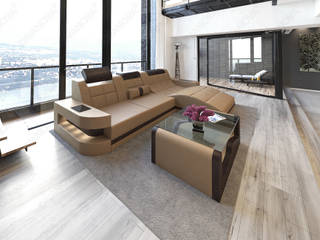 Divani angolari in pelle: come evitare scelte sbagliate?, DIVANOVA DIVANOVA Modern living room