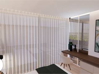 Projeto - Design de Interiores - Suite FR, Areabranca Areabranca Modern Bedroom