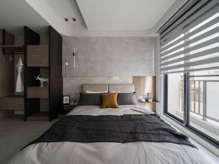 I~sun悠遊, 仝育室內裝修設計有限公司 仝育室內裝修設計有限公司 Modern style bedroom