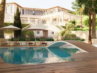 Rennaisance en Mallorca, ponyANDcucoBYgigi ponyANDcucoBYgigi Casas de estilo mediterráneo