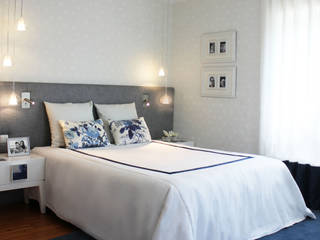 Quartos de casal, Margarida Bugarim Interiores Margarida Bugarim Interiores Modern style bedroom