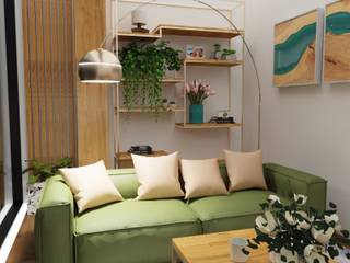 Sala de estar, Arquetipus - Desenhos 3D Arquetipus - Desenhos 3D Moderne Wohnzimmer