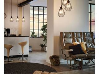 Geometrische Leuchten - Die richtigen Eyecatcher fürs Zuhause, Skapetze Lichtmacher Skapetze Lichtmacher Moderne Wohnzimmer