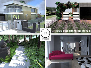 Projektowanie domu i otoczenia, Luxuriance Luxuriance Modern style gardens
