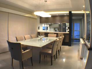 interior completo de residencia 900m, it Studio it Studio Dining room