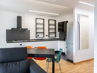 Ristrutturazione appartamento di 85 mq a Roma, zona Casal de’ Pazzi, Facile Ristrutturare Facile Ristrutturare Modern Dining Room