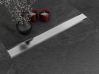 Ralo de Duche / Calha em inox - Model M, Lume Design Products Lume Design Products Baños de estilo minimalista Metal