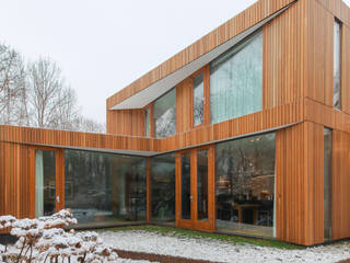 Sloterweg woonhuis, Bas Vogelpoel Architecten Bas Vogelpoel Architecten Casas unifamiliares Madera Acabado en madera