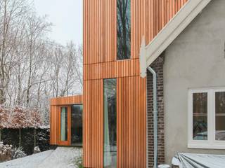 Sloterweg woonhuis, Bas Vogelpoel Architecten Bas Vogelpoel Architecten 일세대용 주택 우드 우드 그레인