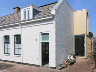 Marcelisstraat woonhuis, Bas Vogelpoel Architecten Bas Vogelpoel Architecten Casas familiares Pedra