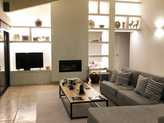 Salas de estar, Margarida Bugarim Interiores Margarida Bugarim Interiores Living room