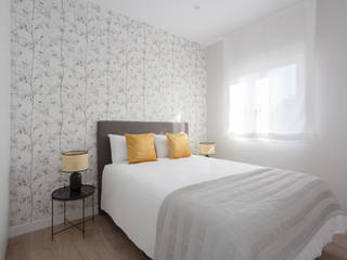 Home staging en CVL, Eva Jurado Estudio de Interiores Eva Jurado Estudio de Interiores Small bedroom