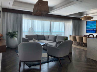 PROYECTO LA PLAYA, Dimaori21 - Interior Design Dimaori21 - Interior Design Living room