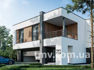 Современный двухэтажный дом в стиле хай-тек TMV 100B, TMV Homes TMV Homes