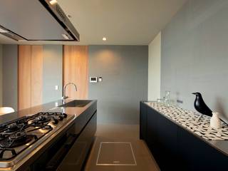 HOLIDAY HOUSE STaD（株式会社鈴木貴博建築設計事務所） 北欧デザインの キッチン