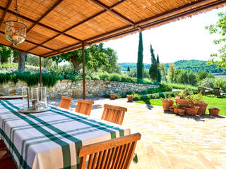 Fienile in Chianti, Fabiano Crociani - Landscape&Gardendesign Fabiano Crociani - Landscape&Gardendesign Jardines rústicos