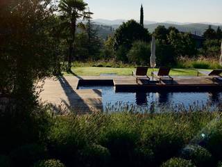 Villa Country a Radda in Chianti, Fabiano Crociani - Landscape&Gardendesign Fabiano Crociani - Landscape&Gardendesign Jardines rústicos