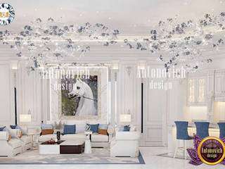 MOST FASCINATING MANSION INTERIOR DESIGN BY LUXURY ANTONOVICH DESIGN, Luxury Antonovich Design Luxury Antonovich Design غرفة المعيشة
