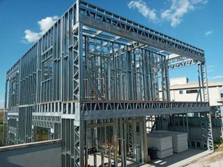 Residência em Light Steel Frame em São José dos Campos, Engenharia expressa Engenharia expressa 모던스타일 주택 철 / 철강